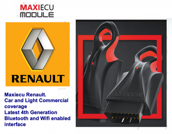 Renault Car and Light Commercial Vehicle Diagnostic Tool,  PC Based Diagnostic system.